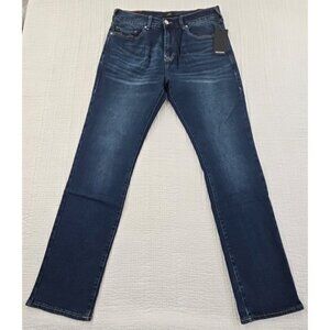 True Religion Ricky Jeans Men's 34 x 34 Relaxed Straight Blue Denim NWT Flap Pkt